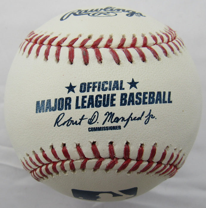 Yency Almonte Signed Auto Baseball B152