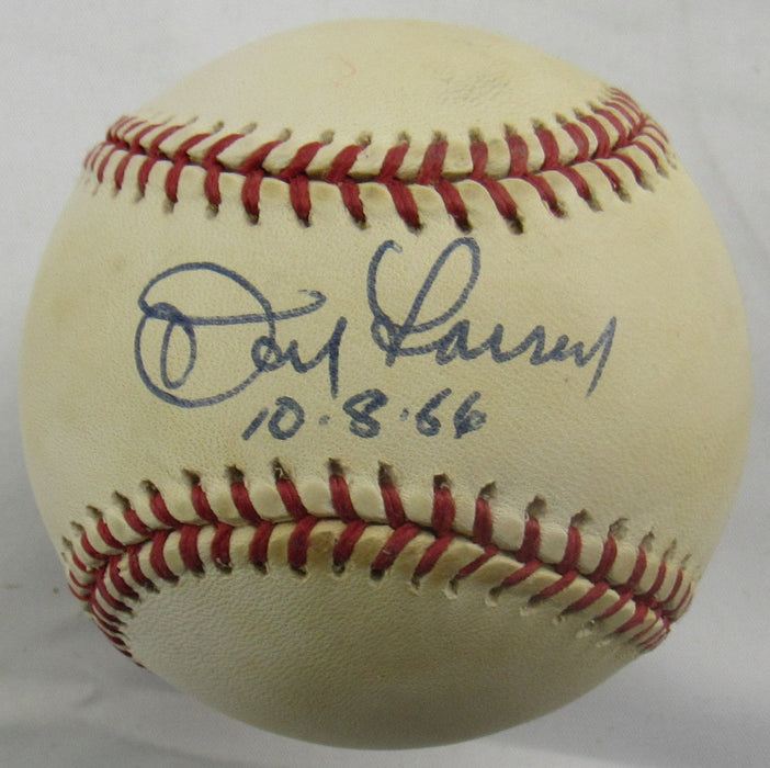 Don Larsen Signed Auto Rawlings Baseball JSA CN60120