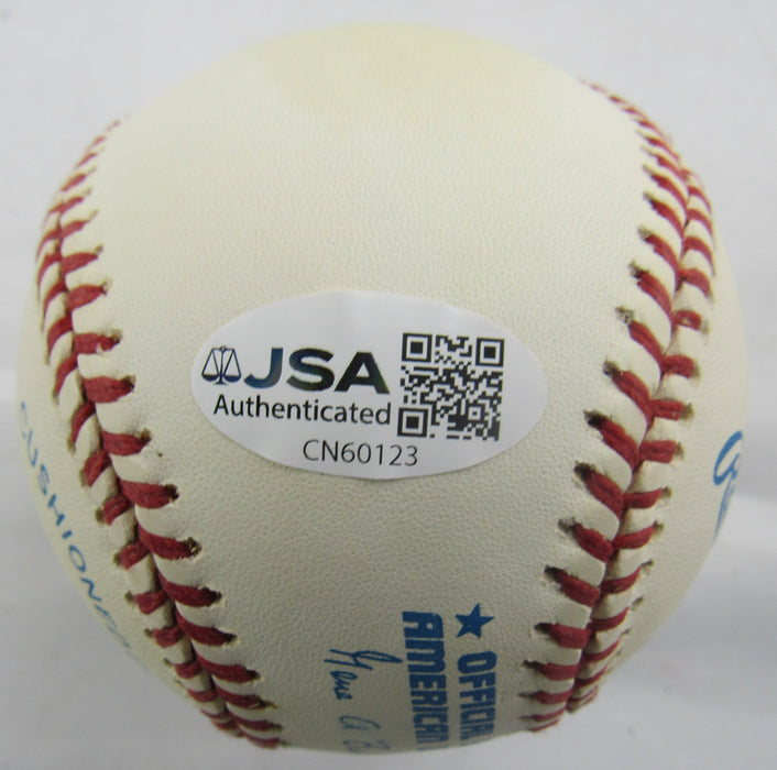 Don Larsen Signed Auto Rawlings Baseball JSA CN60123
