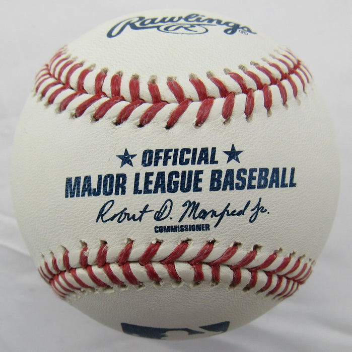 Thairo Estrada Signed Auto Baseball B152