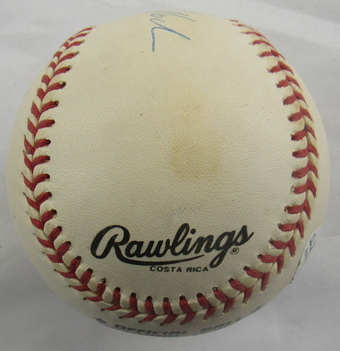 Bill Mad Dog Madlock Signed Auto Rawlings Baseball JSA CN60131