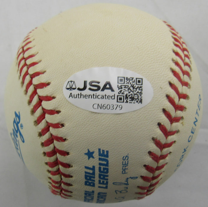 Chris Chambliss Signed Auto Rawlings Baseball JSA CN60379