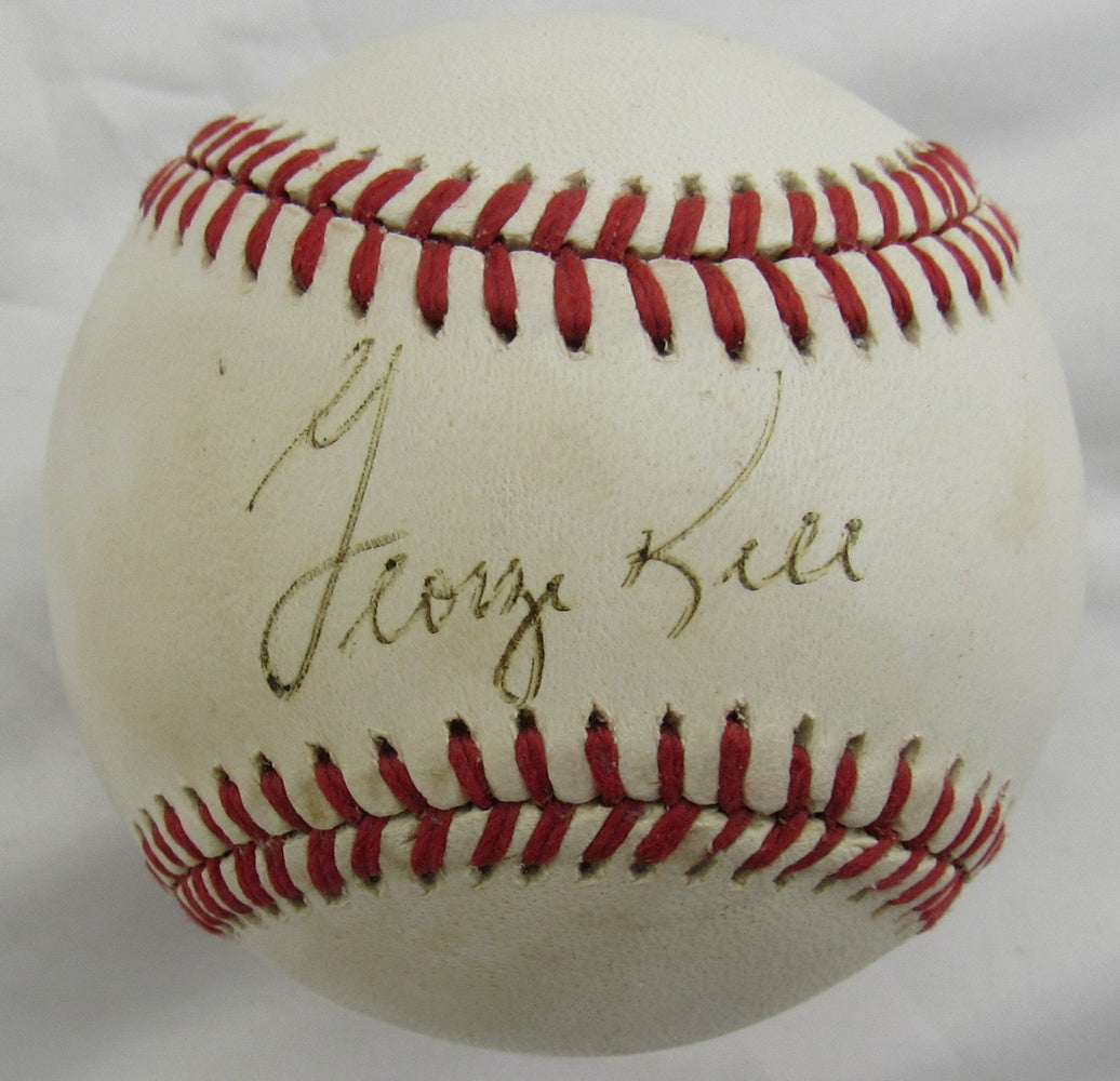 George Kell Signed Auto Rawlings Baseball B162