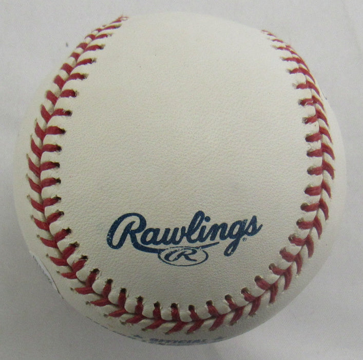 Don Larsen David Cone David Wells Signed Auto Rawlings Baseball JSA CN60097