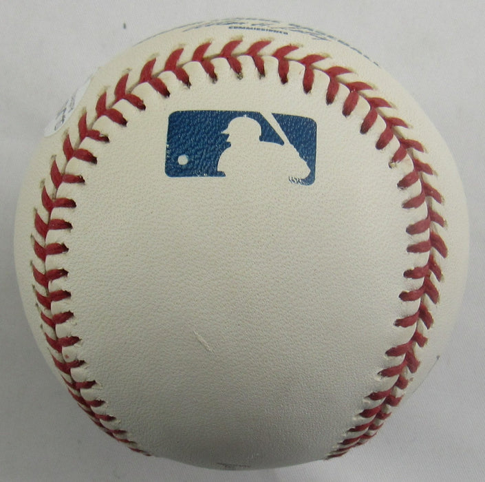 Don Larsen David Cone David Wells Signed Auto Rawlings Baseball JSA CN60097
