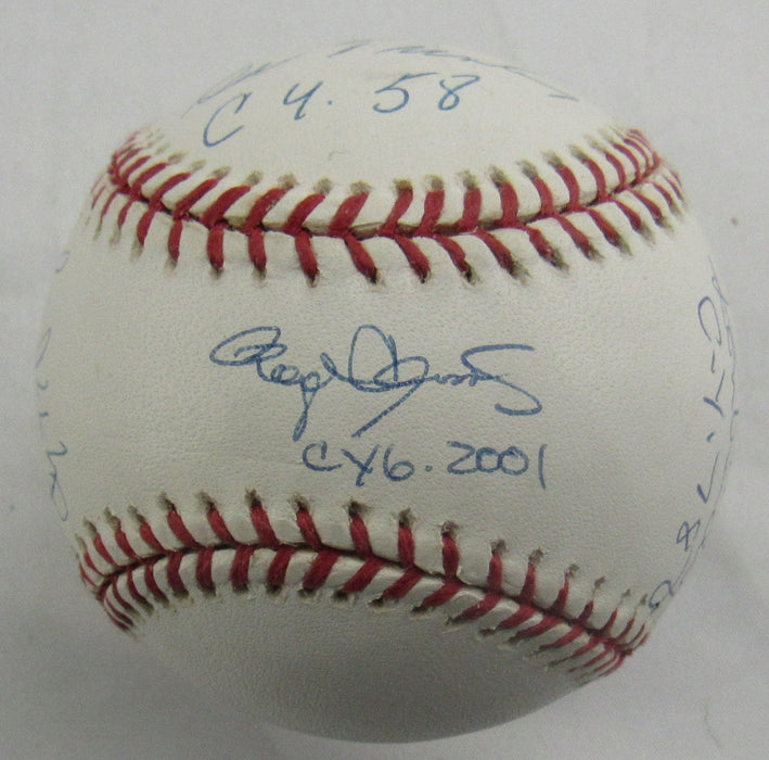 New York Yankees Cy Young Baseball - Roger Clemens, Whitey Ford + Multi JSA CN60094