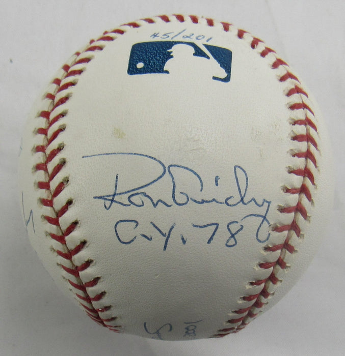 New York Yankees Cy Young Baseball - Roger Clemens, Whitey Ford + Multi JSA CN60094