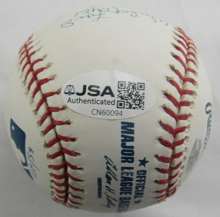 New York Yankees Cy Young Baseball - Roger Clemens, Whitey Ford + Multi JSA CN60094