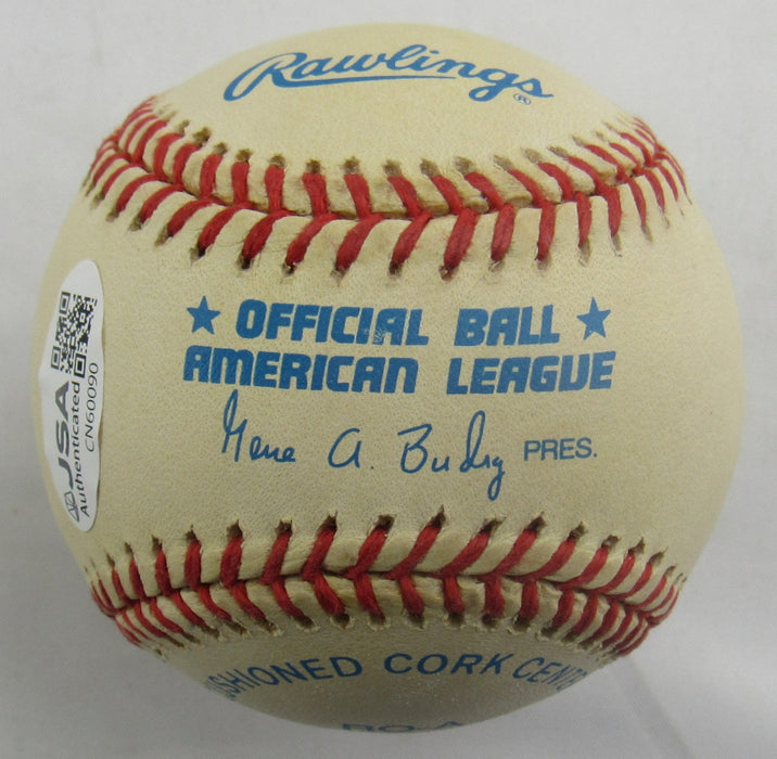 David Wells Signed Auto Rawlings Baseball JSA CN60090 w/Perfect Game Insc