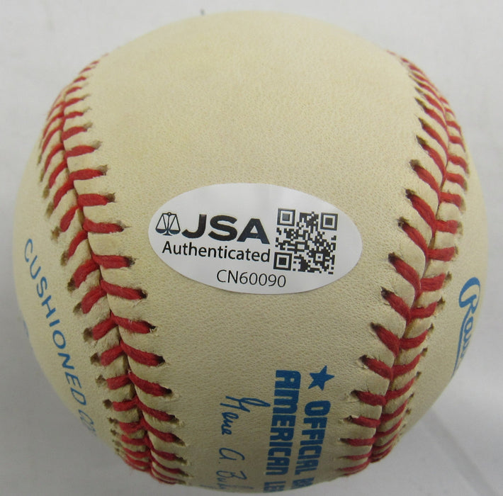 David Wells Signed Auto Rawlings Baseball JSA CN60090 w/Perfect Game Insc