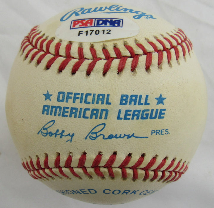 Tom Henrich Signed Auto Rawlings Baseball PSA/DNA F17012