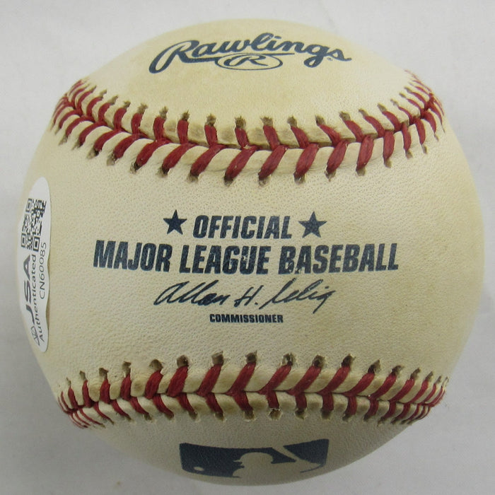 Don Larsen Signed Auto Rawlings Baseball JSA CN60085