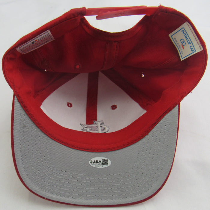 Bob Gibson Signed Auto Cardinals Baseball Hat JSA CH61710