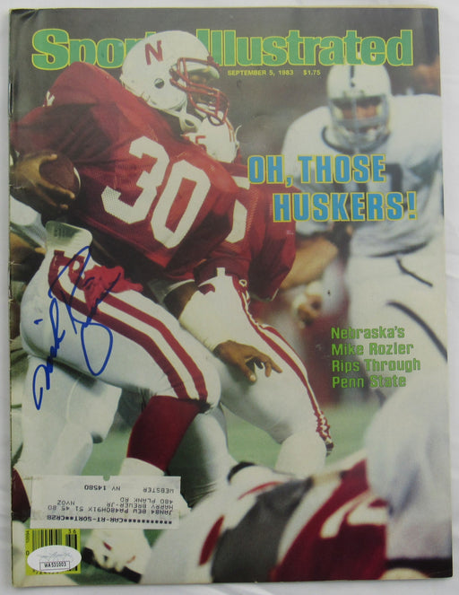 Mike Rozier Signed Sports Illustrated Magazine JSA WA531003