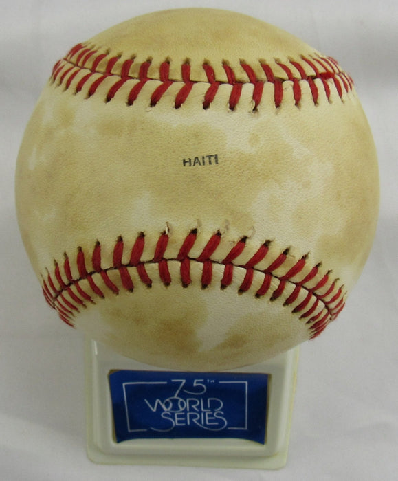 1978 Rawlings World Series Unsigned Baseball w/ Stand and Box