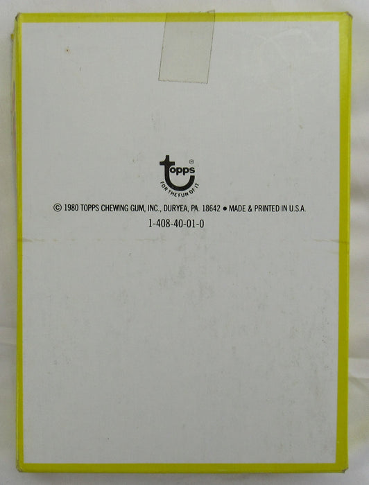 1981 Topps Baseball Superstar Photo Cards Box