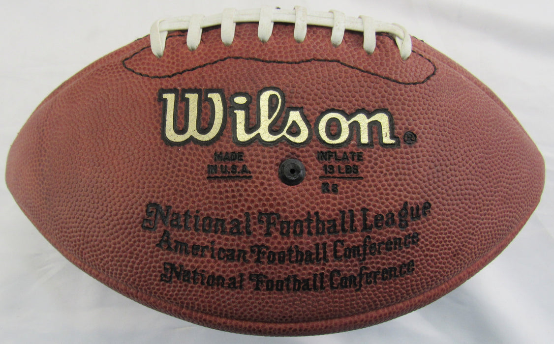 Ricky Williams Signed Wilson Paul Tagliabue Football PSA/DNA V94048