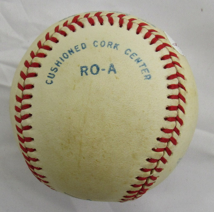 Tom Henrich Signed Rawlings Baseball JSA B19053