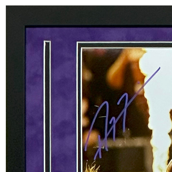 Ray Lewis Hand Signed & Framed Baltimore Ravens 11x14 Photo (JSA)