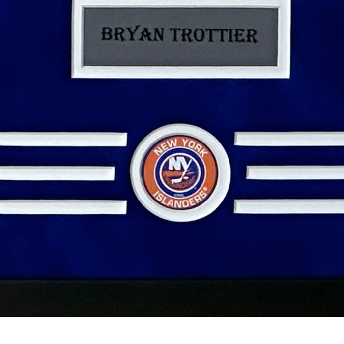 Bryan Trottier Hand Signed & Framed 4x SC Champs Inscribed 8x10 Photo (JSA)