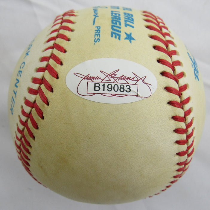 Gene Woodling Signed Rawlings Baseball JSA B19083