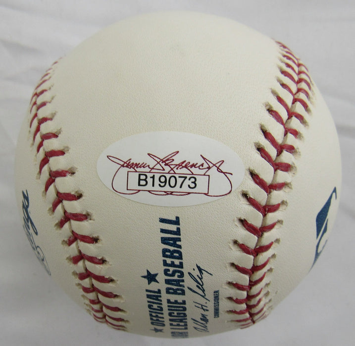 Tommy Byrne Signed Rawlings Baseball JSA B19073