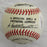 Andy Pafko Signed Rawlings Baseball JSA B19091