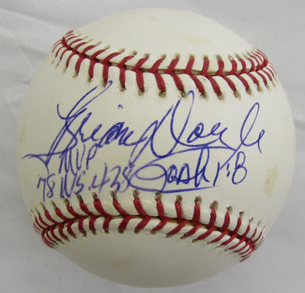 Brian Doyle Signed Rawlings Baseball JSA C11082
