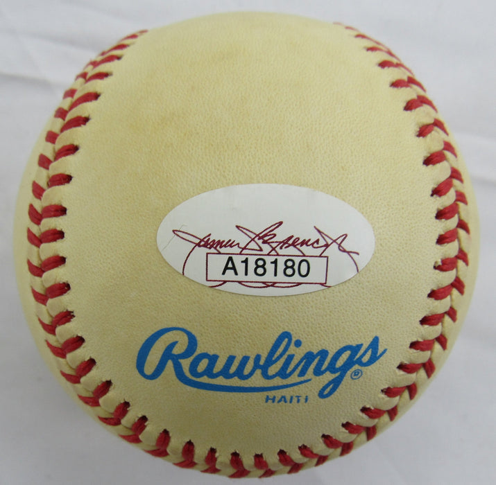 Johnny Kucks Signed Rawlings Baseball JSA A18180