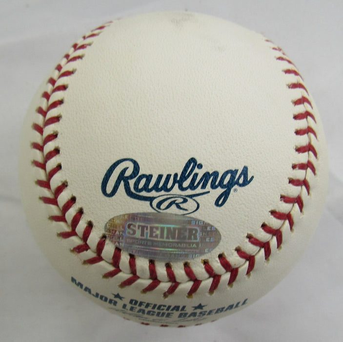 Monte Irvin Signed Rawlings Baseball Steiner Hologram