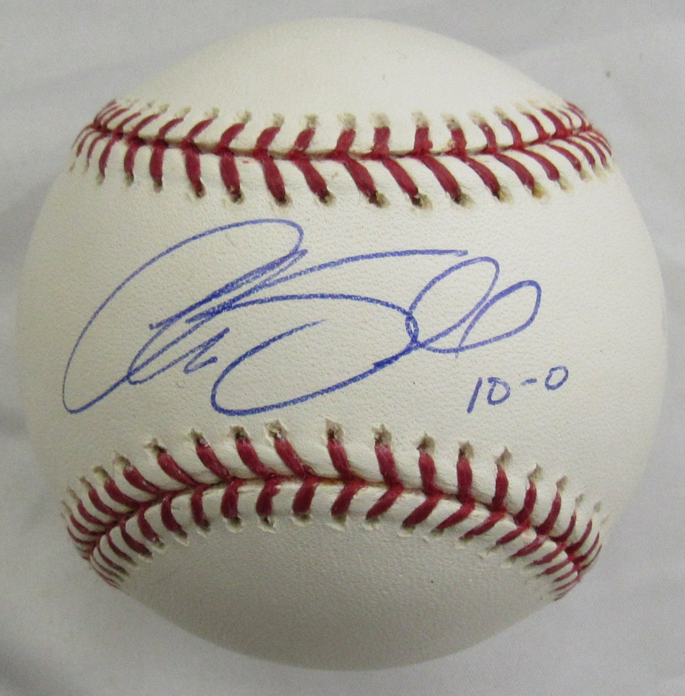 Aaron Small Signed Rawlings Baseball Steiner Hologram