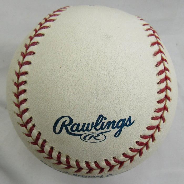 Aaron Small Signed Rawlings Baseball Steiner Hologram