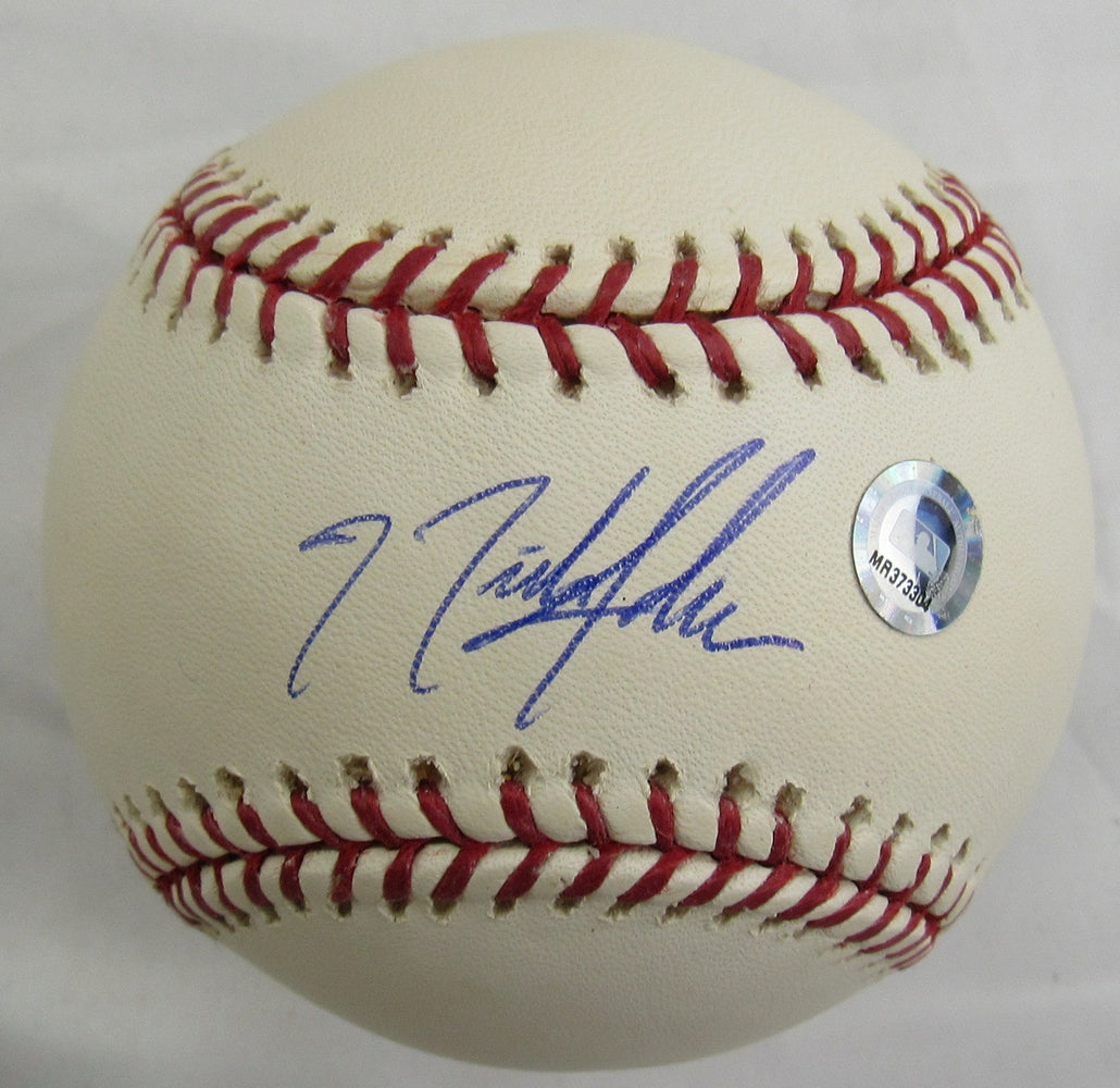 Nick Johnson Signed Auto Rawlings Baseball Steiner & MLB Hologram