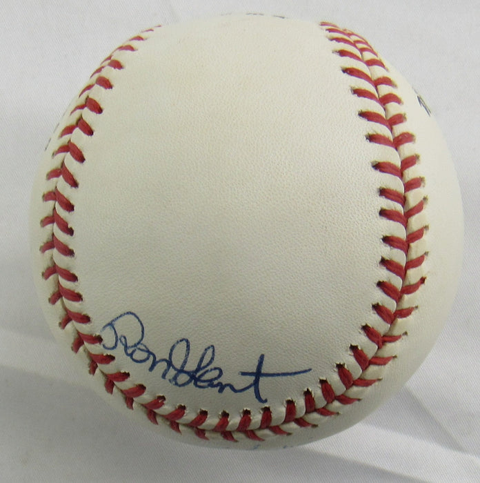 Ron Gant +1 Signed Auto Rawlings Baseball JSA CM07281