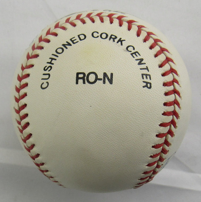 Ron Gant +1 Signed Auto Rawlings Baseball JSA CM07281