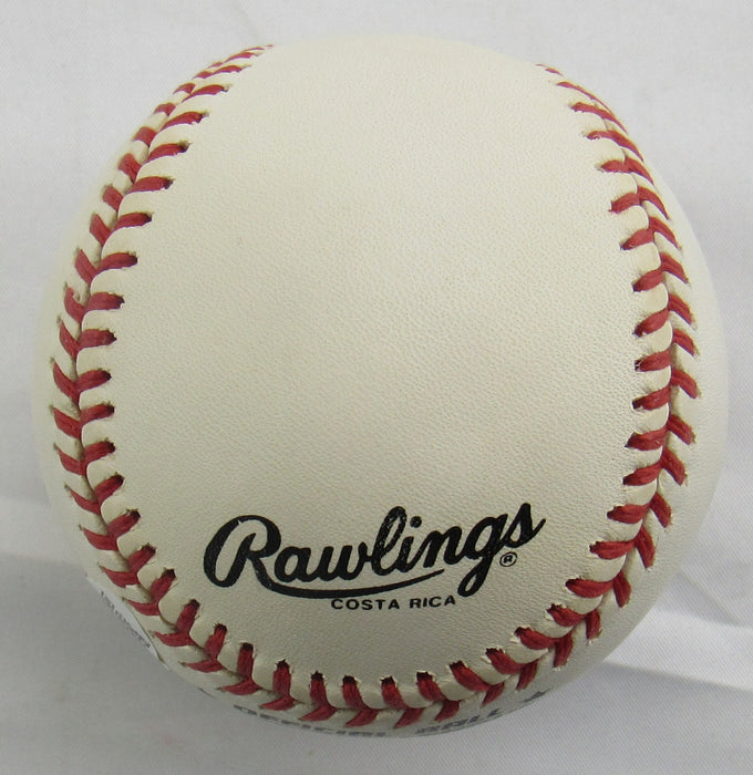 Ron Gant +1 Signed Auto Rawlings Baseball JSA CM07281