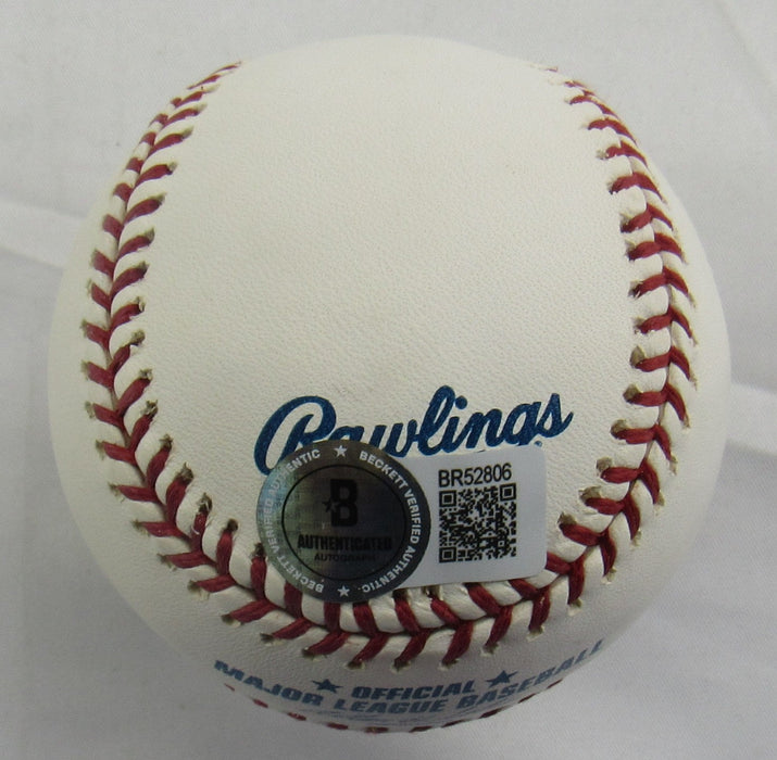 Andy Pettitte Signed Auto Rawlings Baseball Beckett BR52806