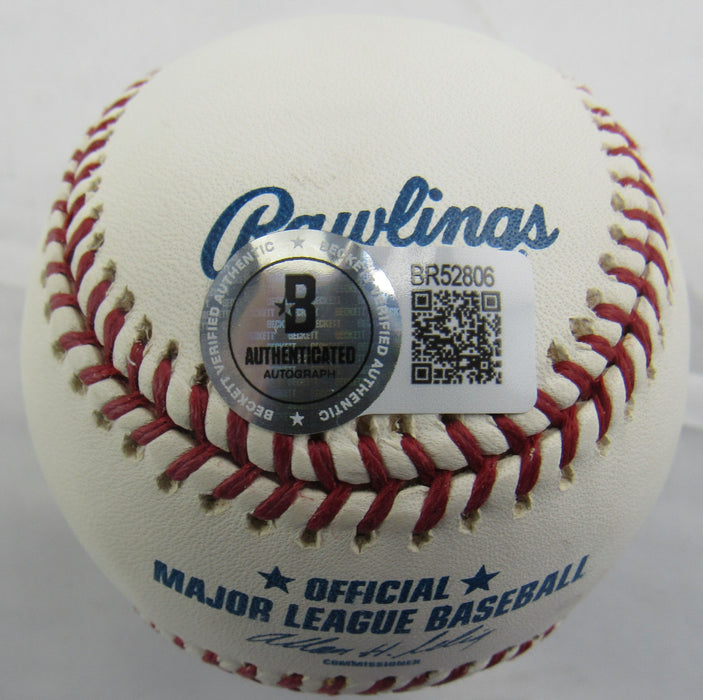 Andy Pettitte Signed Auto Rawlings Baseball Beckett BR52806