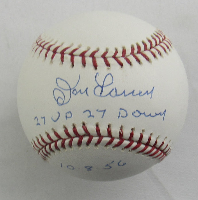 Don Larsen Signed Auto Rawlings Baseball JSA D54849