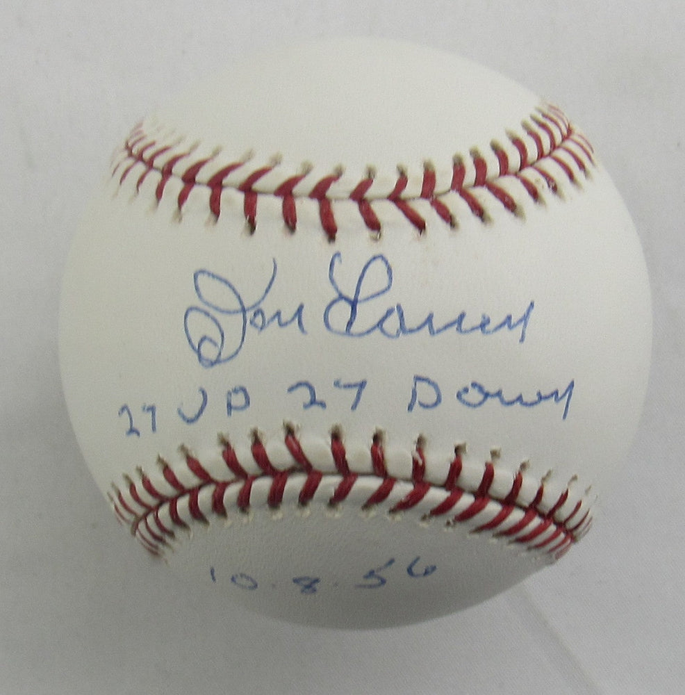Don Larsen Signed Auto Rawlings Baseball JSA D54849