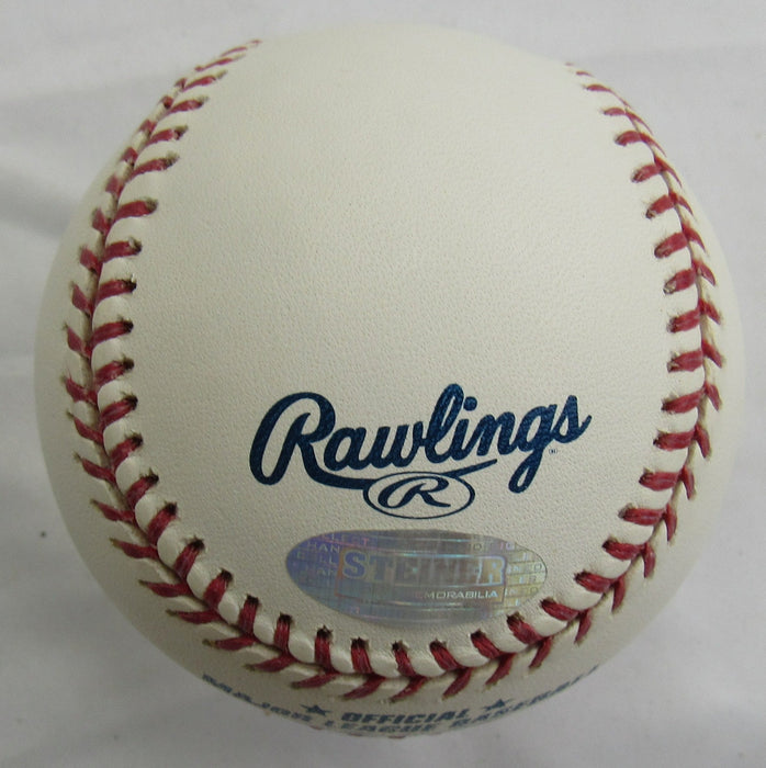 Chris Chambliss Signed Auto Rawlings Baseball Steiner Hologram