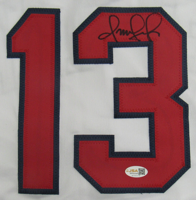 Omar Vizquel Signed Jersey Beckett JSA Certified