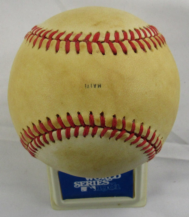 1981 Rawlings World Series Baseball Unused w/ Stand and Box