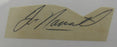 Joe Namath Cut Signed Auto PSA/DNA Encapsulated