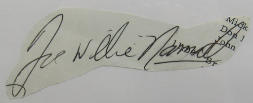 Joe Namath Cut Signed Auto PSA/DNA Encapsulated I
