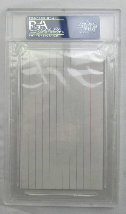 Joe Namath Cut Signed Auto PSA/DNA Encapsulated II