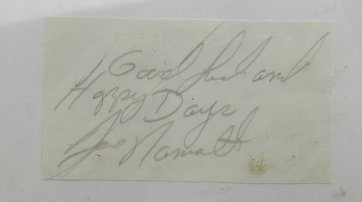 Joe Namath Cut Signed Auto PSA/DNA Encapsulated IV