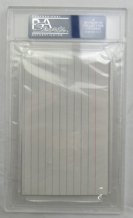 Joe Namath Cut Signed Auto PSA/DNA Encapsulated VI