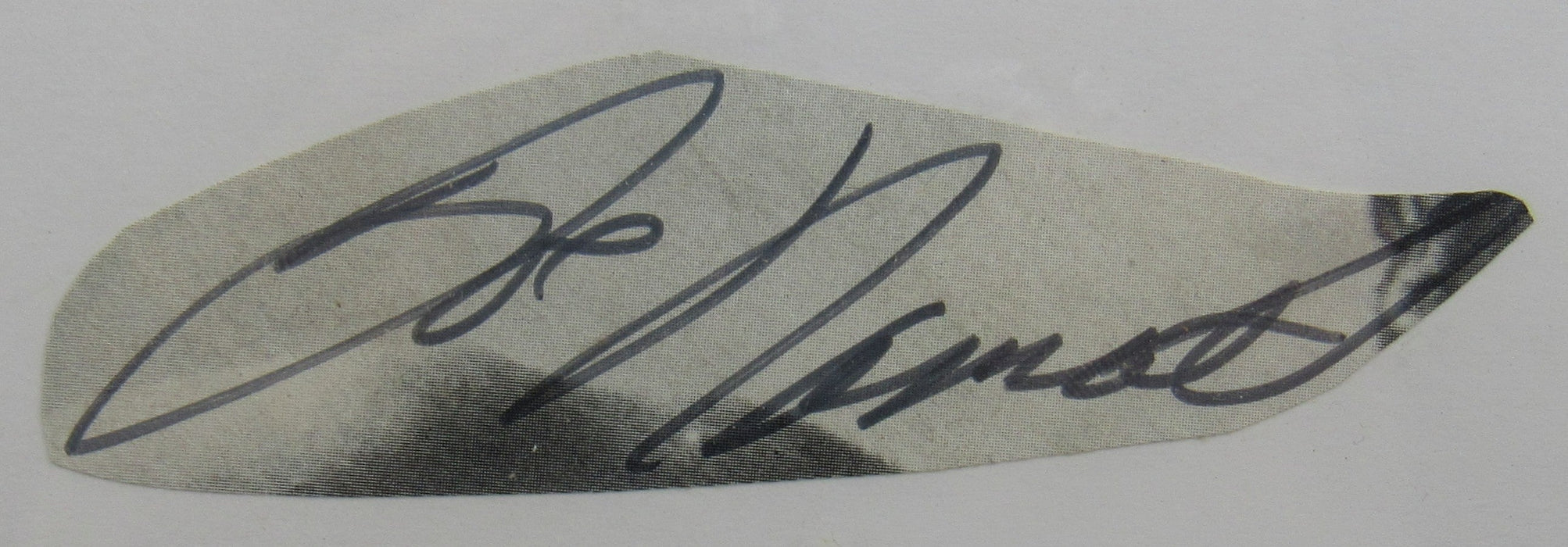 Joe Namath Cut Signed Auto PSA/DNA Encapsulated XV