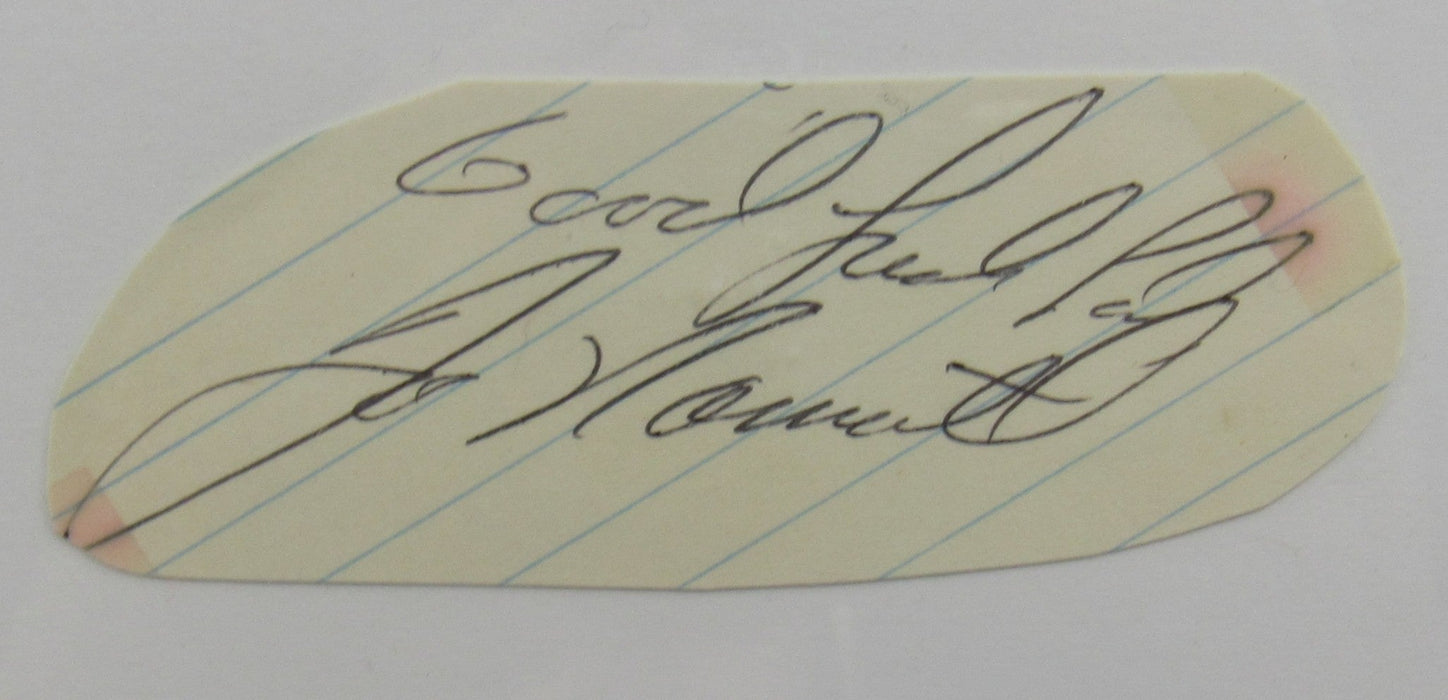 Joe Namath Cut Signed Auto PSA/DNA Encapsulated XVI